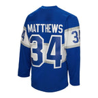 Auston Matthews Toronto Maple Leafs  2017 Winter Classic Blue Line Player Jersey - Blue