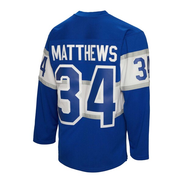 Auston Matthews Toronto Maple Leafs  2017 Winter Classic Blue Line Player Jersey - Blue