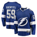 Jake Guentzel Tampa Bay Lightning  Home Premier Breakaway Player Jersey - Blue