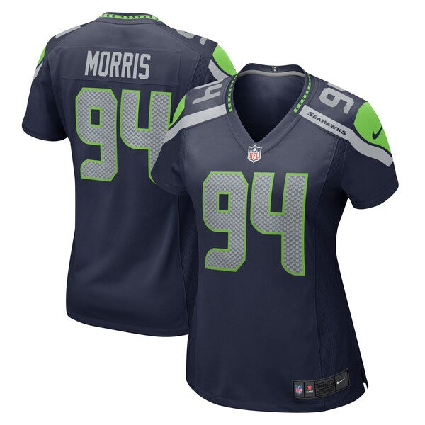 Mike Morris Seattle Seahawks Nike Women's  Game Jersey - College Navy