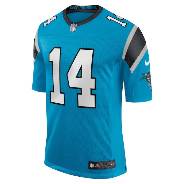 Sam Darnold Carolina Panthers Nike Vapor Limited Jersey - Blue/Black/White