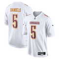 Jayden Daniels Washington Commanders Nike Fashion Jersey - Tundra White