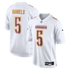 Jayden Daniels Washington Commanders Nike Fashion Jersey - Tundra White