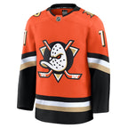 Trevor Zegras Anaheim Ducks  Home Premium Jersey - Orange