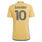 Jefferson Savarino Real Salt Lake adidas 2024 The Beehive State Kit Replica Player Jersey - Gold