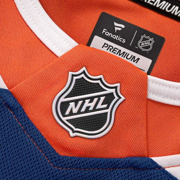 Edmonton Oilers  Home Premium Custom Jersey - Royal/White