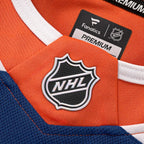 Edmonton Oilers  Home Premium Custom Jersey - Royal/White