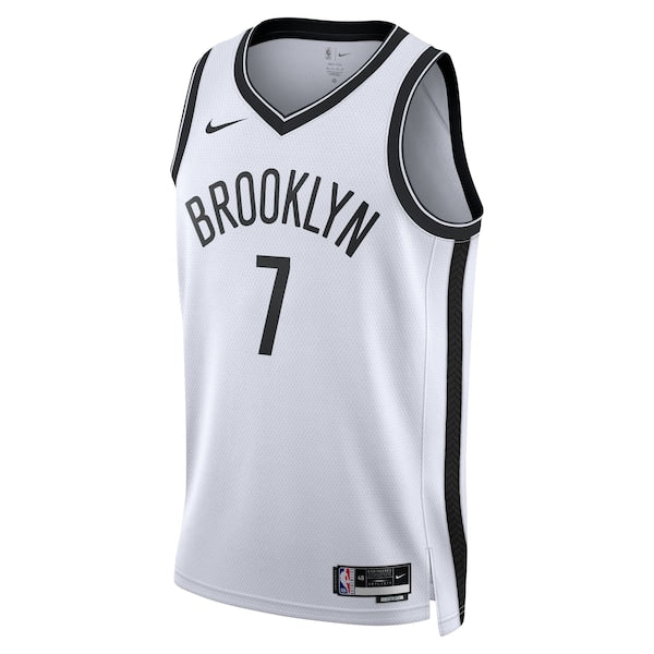Kevin Durant Brooklyn Nets Nike Unisex Swingman Jersey - Association Edition - White/Black