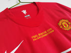 Cristiano Ronaldo Manchester United 2007-08 Final Champions Vintage Jersey - Red