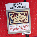 Tracy McGrady Toronto Raptors Hardwood Classics 1998/99 Split Swingman Jersey - Purple/Red