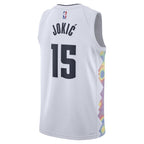 Nikola Jokic Denver Nuggets Nike Unisex 2024/25 Swingman Player Jersey - City Edition - White