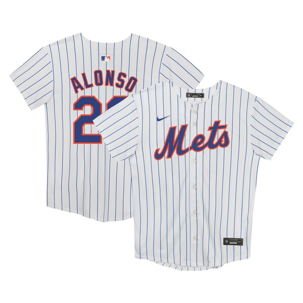 Pete Alonso New York Mets Nike Preschool Home Game Jersey - White