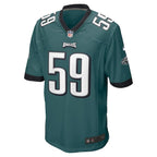 Thomas Booker IV Philadelphia Eagles Nike  Game Jersey - Midnight Green