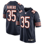 Deion Hankins Chicago Bears Nike Team Game Jersey -  Navy