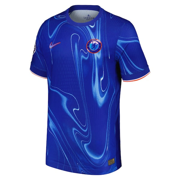 Chelsea Nike 2024/25 Home Authentic Patch Jersey - Blue
