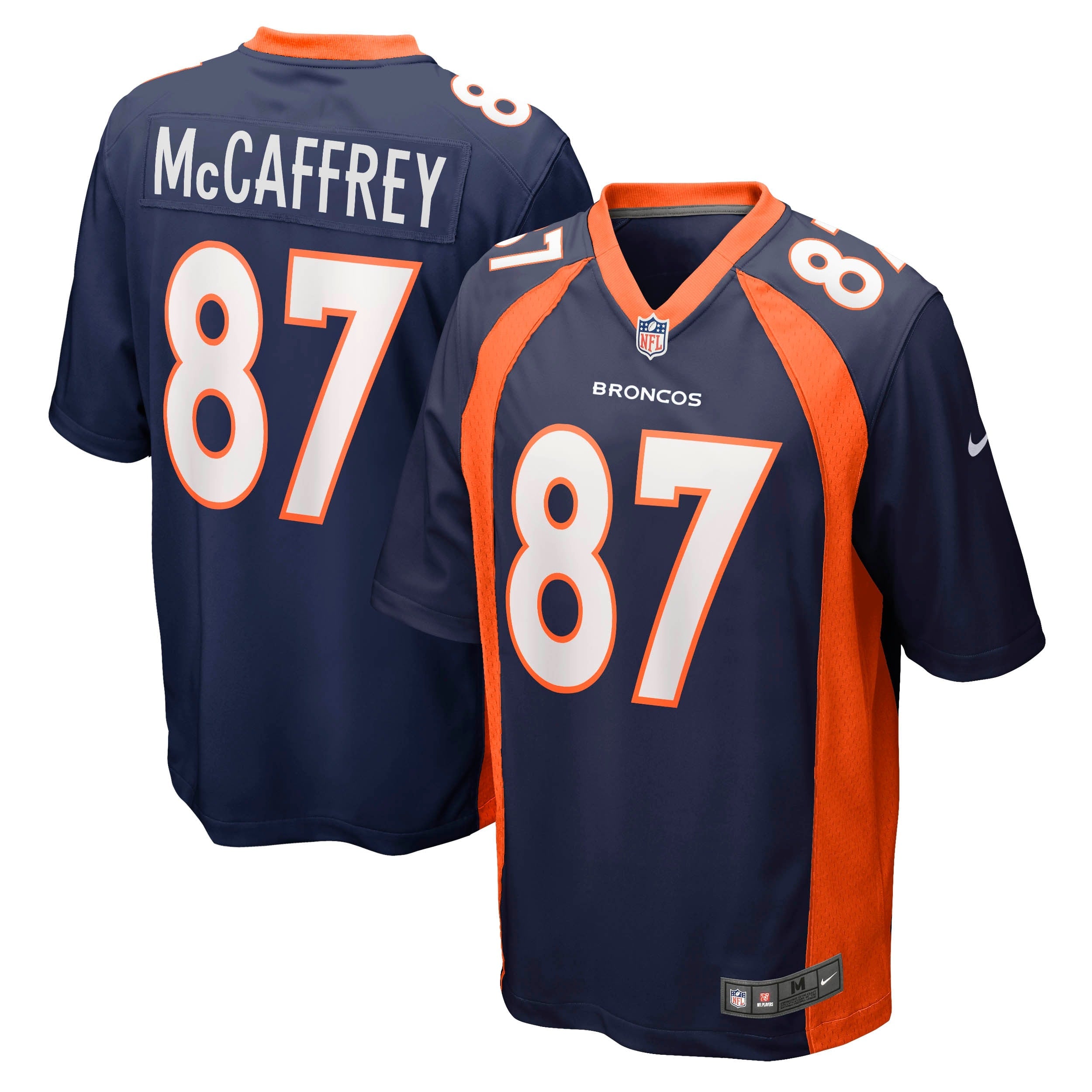Ed McCaffrey Denver Broncos Nike Game Retired Player Jersey - Orange/Navy