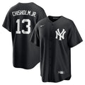 Jazz Chisholm Jr. New York Yankees Nike  Replica Player Jersey - Black