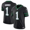 Ahmad Sauce Gardner New York Jets Nike Alternate Vapor F.U.S.E. Limited Jersey  - Legacy Black/White
