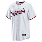 CJ Abrams Washington Nationals Nike Youth Home Replica Player Jersey - White
