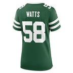 Eric Watts New York Jets Nike Women's Team Game Jersey - Legacy Green