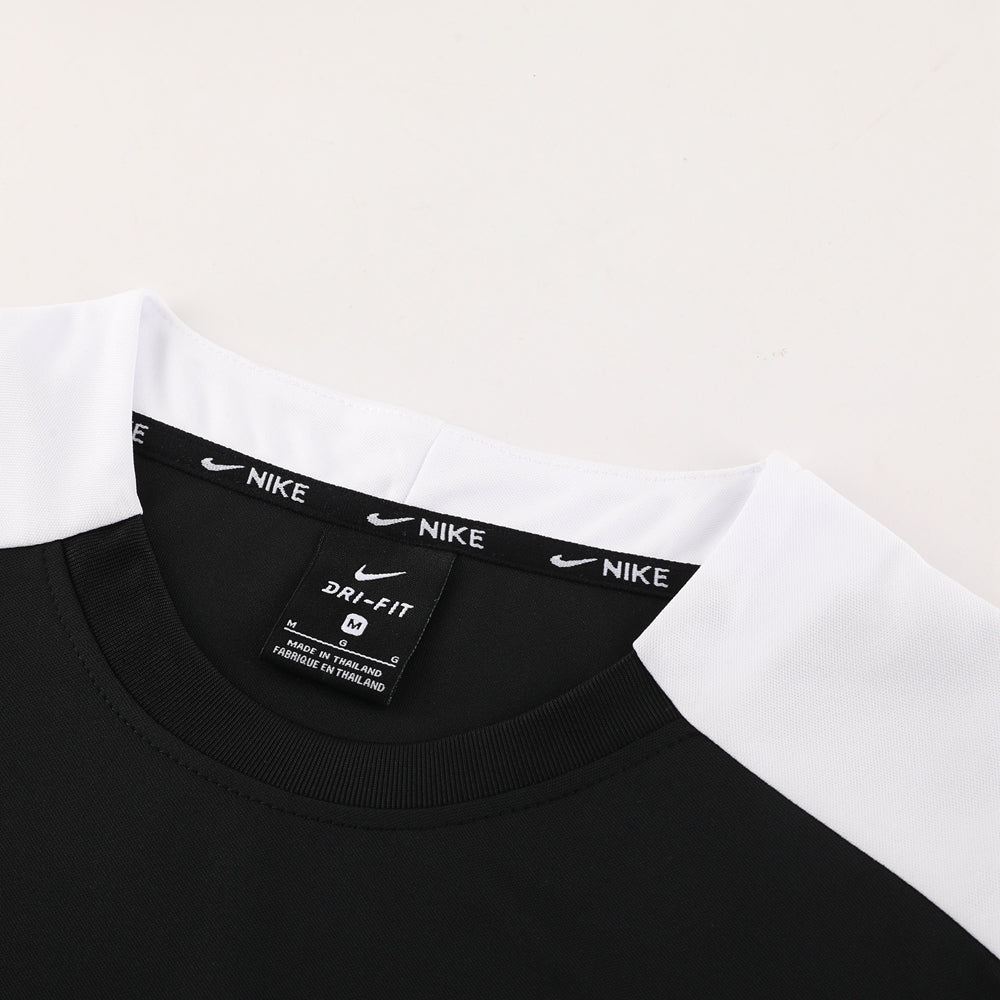 Nike Short Sleeve Training Jersey Set-ND05- Black/white