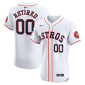 Houston Astros Nike Home Elite Pick-A-Player Retired Roster Patch Jersey - White