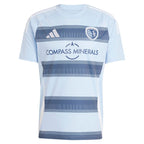 Manu Garcia Sporting Kansas City adidas 2025 One KC Replica Player Jersey - Light Blue