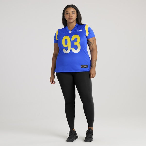 Jack Heflin Los Angeles Rams Nike Women's Team Game Jersey -  Royal