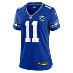 Jaxon Smith-Njigba Seattle Seahawks Nike Women's Alternate 2 50th Season Game Jersey - Royal/College Navy