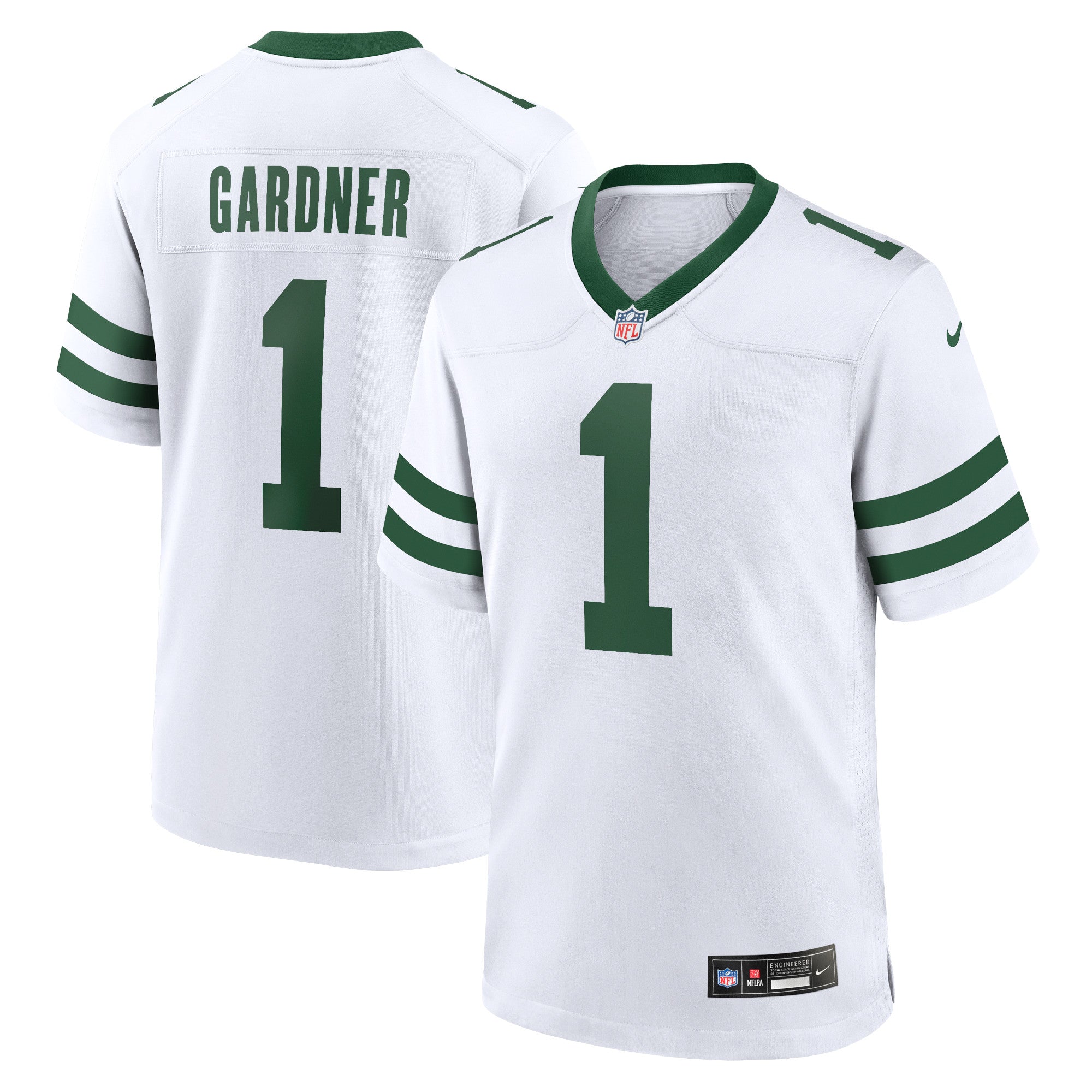 Ahmad Sauce Gardner New York Jets Nike Alternate Game Jersey - Legacy Black/Green/White