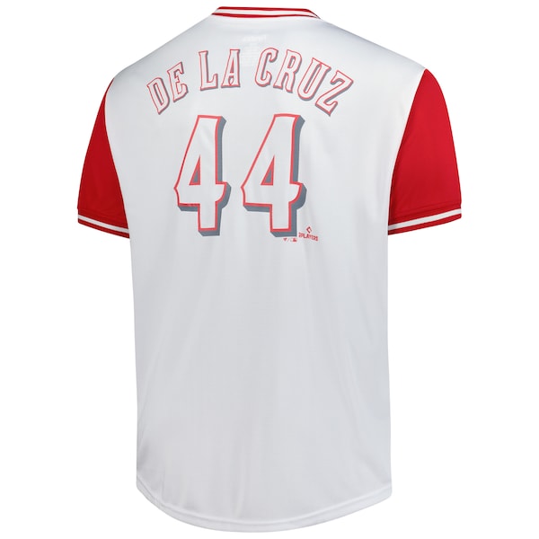 Elly De La Cruz Cincinnati Reds Profile Big & Tall Birdeye T-Shirt - White