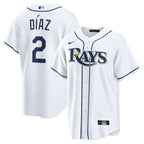 Yandy Díaz Tampa Bay Rays Nike  Youth Home Replica Jersey - White