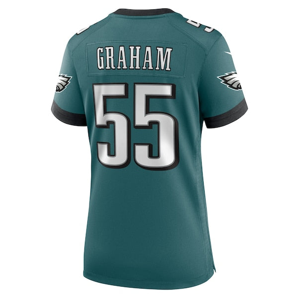 Brandon Graham Philadelphia Eagles Nike Women's Team Game Jersey - Midnight Green
