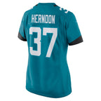 Tre Herndon Jacksonville Jaguars Nike Women's Game Jersey - Teal/Black