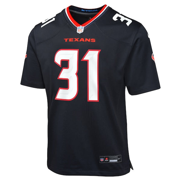 Dameon Pierce Houston Texans Nike Youth Game Jersey - Navy/Red