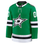 Dallas Stars  Home Premium Custom Jersey - Kelly Green/Black