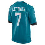Byron Leftwich Jacksonville Jaguars Nike Retired Player Game Jersey - Teal/White