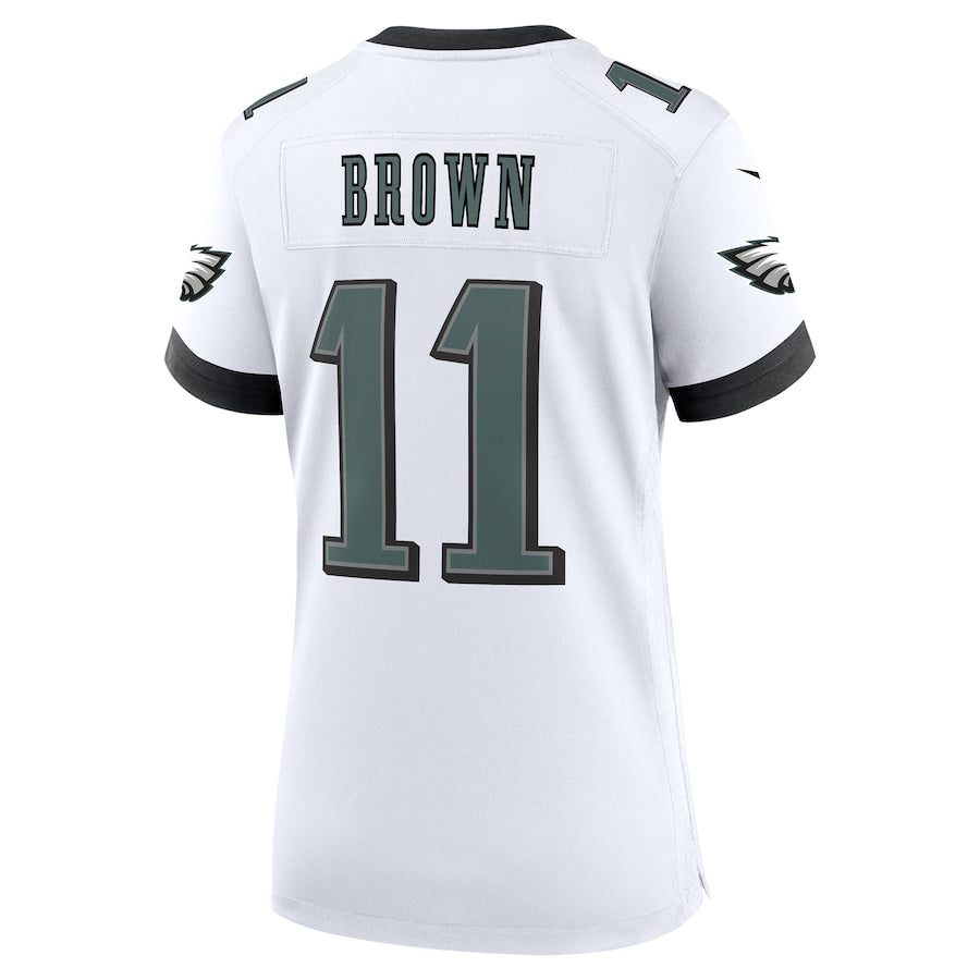 A.J. Brown Philadelphia Eagles Nike Women's Alternate Player Game Jersey - White