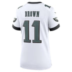 A.J. Brown Philadelphia Eagles Nike Women's Alternate Player Game Jersey - White