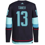 Brandon Tanev Seattle Kraken adidas Home Authentic Pro Primegreen Player - Jersey - Deep Sea Blue
