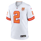 Emeka Egbuka Tampa Bay Buccaneers '76 Nike Alternate 50th Season  Game Jersey -  White