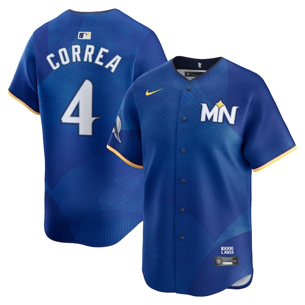 Carlos Correa Minnesota Twins Nike 2024 City Connect Limited Jersey - Royal
