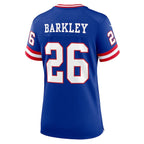 Saquon Barkley New York Giants Nike Women's Player Jersey - Royal
