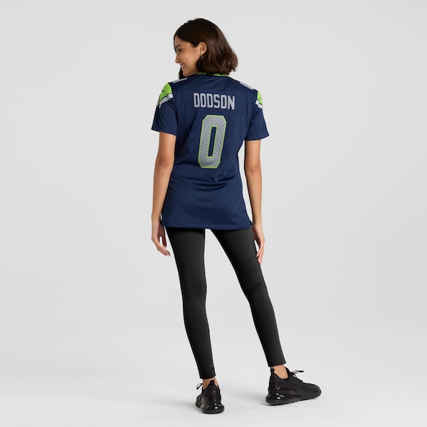 Tyrel Dodson Seattle Seahawks Nike Women's Team Game Jersey -  College Navy