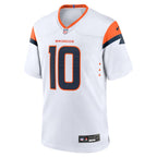 Bo Nix Denver Broncos Nike Youth Game Jersey -  White