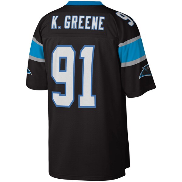 Kevin Greene Carolina Panthers Big & Tall 1996 Retired Player Replica Jersey - Black