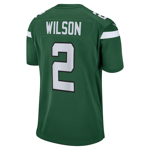 Zach Wilson New York Jets Nike Game Jersey - Gotham Green/Black/White