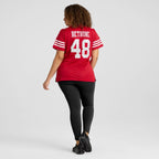 Tatum Bethune San Francisco 49ers Nike Women's  Game Jersey -  Scarlet