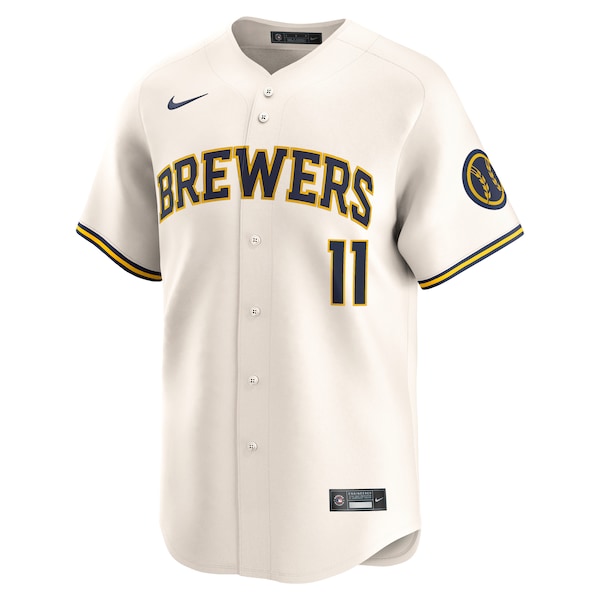 Rowdy Tellez Milwaukee Brewers Nike Home Limited Player Jersey - Cream