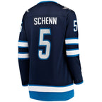Luke Schenn Winnipeg Jets  Women's Home Breakaway Player Jersey - Navy